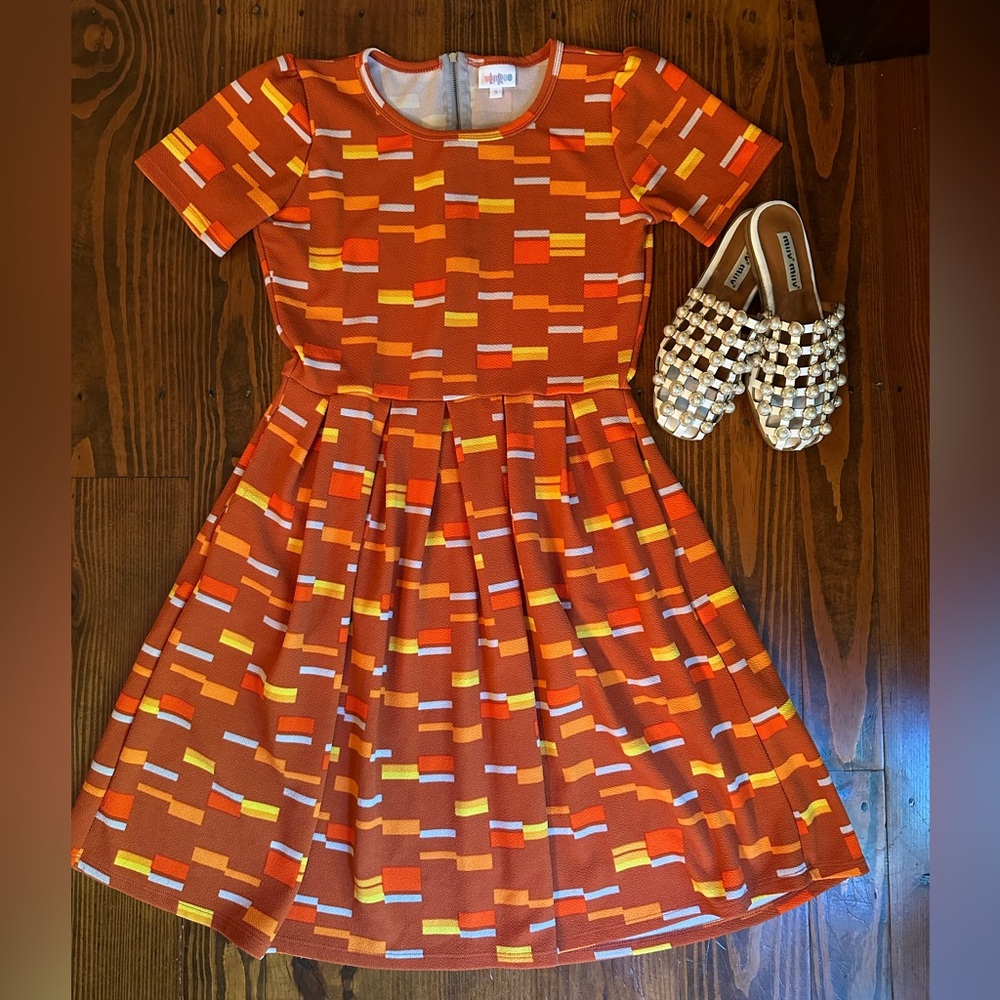 LuLaRoe Amelia Women’s Dress 🎃🍁
